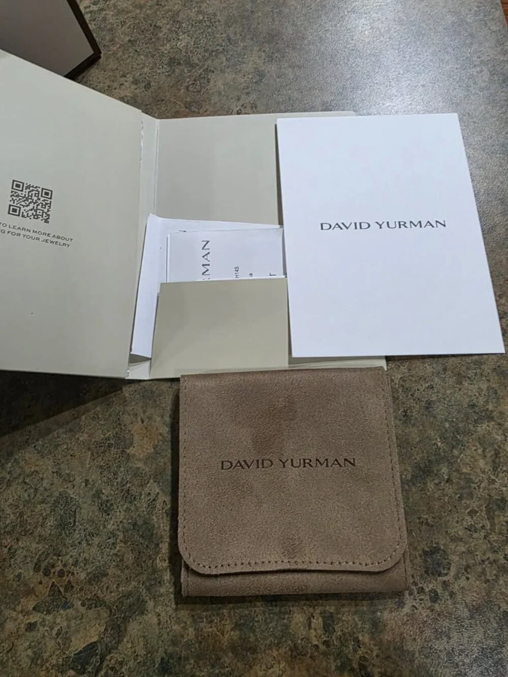David Yurman: 18K Yellow Gold Cablespira Flex Bracelet, 6mm BRAND NEW W/ PAPERS - Picture 4 of 4